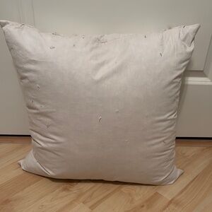 Feather Down Throw Pillow Insert 22”x22”